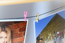 Load image into Gallery viewer, Craft4u 100-Pack of 1.0 Inch (25mm) Baby-Size Mini Wooden Clothespins. So Tiny So Funny