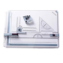 Load image into Gallery viewer, Kinbelle A3 Drawing Board Drafting Table Multifunctional Drawing Board Table with Clear Rule Parallel Motion and Angle Adjustable Measuring System