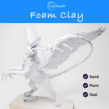 Load image into Gallery viewer, Moldable Cosplay Foam Clay (White) – High Density and Hiqh Quality for Intricate Designs | Air Dries to Perfection for Cutting with a Knife or Rotary Tool, Sanding or Shaping