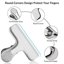 Load image into Gallery viewer, Heavy Duty Chip Bag Clips - LEYOSOV Chip Clips 9 Pack, with 3 Pack Magnetic Clips, Perfect for Air Tight Seal Food Bags and Chip Bags