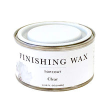 Load image into Gallery viewer, Jolie Finishing Wax - Protective topcoat for Jolie Paint - Use on interior furniture, cabinets, walls, home decor and accessories - Odor-Free, Non-Hazardous - Clear - 120 ml