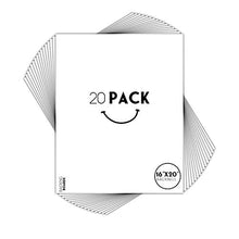 Load image into Gallery viewer, Golden State Art, Pack of 20 16x20 Backing Board