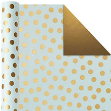 Load image into Gallery viewer, Hallmark All Occasion Reversible Wrapping Paper (Modern Metallics, Pack of 3, 120 sq. ft. ttl.) for Mothers Day, Birthdays, Bridal Showers, Baby Showers, Valentines Day and More