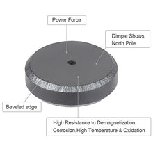 Load image into Gallery viewer, Anpro 120 Pcs Strong Ceramic Industrial Magnets Hobby Craft Magnets-11/16 Inch (18mm) Round Magnet Disc for Refrigerator Button DIY Cup Tiny Magnet Craft Hobbies, Science Projects & School Crafts