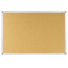 Load image into Gallery viewer, V VAB-PRO 36x48 inch Cork Bulletin Board with Installation Kit Incl. & Wall Mount; Aluminium Finish Frame, Natural; Sturdy Build for Classroom, Studio, Office, Memos- CYP1273648