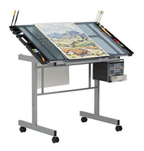 Load image into Gallery viewer, Studio Designs 10053 Vision Craft Station in Silver / Blue Glass