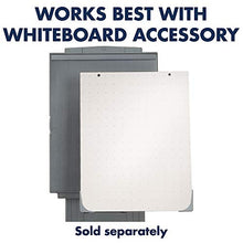 Load image into Gallery viewer, Quartet Easel, Adjusts 39 to 72 inches High, Collapsible, Portable, Whiteboard, Flipchart Holder, DuraMax Presentation, Gray (200E)