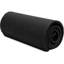 Load image into Gallery viewer, Black EVA Foam Sheets Roll, Cosplay Foam for Crafts (10mm, 13.75 x 38.5 in)