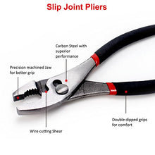 Load image into Gallery viewer, FASTPRO 7-piece Utility Pliers Set, Includes Slip Joint Pliers, Long Nose Pliers, Diagonal Pliers, Groove Joint Pliers, Linesman Pliers and Mini Long Nose Pliers, Dipped Handle