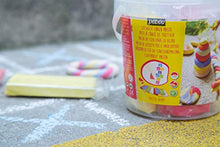 Load image into Gallery viewer, PEBEO Sidewalk Chalk-Clay Pail Create Chalk-10 Assorted Colors