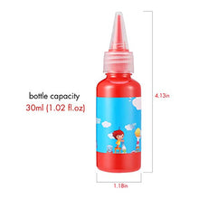Load image into Gallery viewer, Homkare Finger Paint 12 Colors Non Toxic Washable Finger Paints for Toddler Kids Finger Paint Set for DIY Crafts Painting (12 x 30ml/1.01 fl.oz)