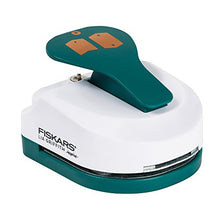 Load image into Gallery viewer, Fiskars Lia Griffith Gift Tag Maker II, Chevron, Teal Green/White