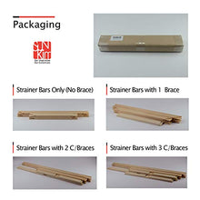Load image into Gallery viewer, Cross Braces for Wooden Stretcher Bars/Stretching Strips, 5.5" to 69.5" in Length : Art Canvas Frames, DIY - 49.5" for 52" 1Pcs