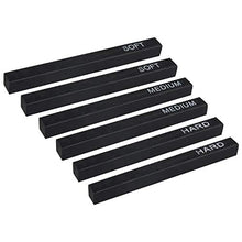 Load image into Gallery viewer, MyLifeUNIT Compressed Charcoal, Square Vine Charcoal Sticks for Drawing, Pack of 6 (2 Soft, 2 Medium and 2 Hard)