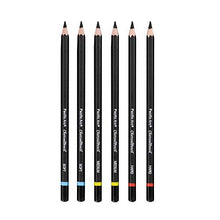 Load image into Gallery viewer, Pacific Arc Premium Charcoal Drawing Pencils for Artists - 6 Pieces Soft Medium and Hard - Charcoal Pencils for Drawing, Sketching and Shading - Great Non Toxic Art Supplies Set for Adults and Kids