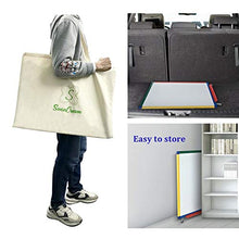 Load image into Gallery viewer, Magnetic Whiteboard Easel with Stand Dry Erase Flipchart Board for School Classroom Home Children Teaching Display,Colorful Frame,24x18inches
