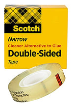 Load image into Gallery viewer, Scotch Double Sided Tape, 1/2 in x 900 in, Permanent, 1/Pack (665)
