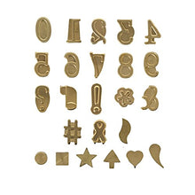 Load image into Gallery viewer, Walnut Hollow Hotstamps Number and Symbol 24 Piece Set for Branding and Personalization on Wood and Leather