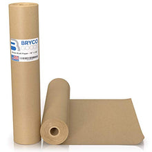 Load image into Gallery viewer, Brown Kraft Paper Roll - 18" x 1,200" (100') Made in The USA - Ideal for Packing, Moving, Gift Wrapping, Postal, Shipping, Parcel, Wall Art, Crafts, Bulletin Boards, Floor Covering, Table Runner