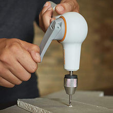 Load image into Gallery viewer, Fiskars Crafts DIY Precision Hand Drill, Grey, White/Gray