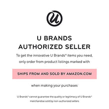 Load image into Gallery viewer, U Brands Pencil Cup, Wire Metal, Gold - 897U06-24, 4.13" H, 3.11" D