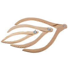 Load image into Gallery viewer, SING F LTD 3PCS 8 10 12 Inch Wood Calipers Ranging Calipers Sculpture Ceramic Measuring Tool for Pottery Sculpture
