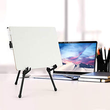 Load image into Gallery viewer, Magicfly 6 Pack Tabletop Easel, 14" High Black Steel Table Top Easels for Display, Adjustable & Portable Tripod Easel with 6 Storage Bags, for Paintings, Signs, Posters
