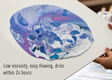 Load image into Gallery viewer, Pébéo Acrylic Pouring Paint Starter Kit - Art and Painting Supplies, Ready-To-Pour Fluid Medium, 118 Milliliter Bottles, Set of 6 Assorted Colors