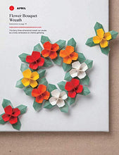 Load image into Gallery viewer, Beautiful Origami Paper Wreaths: Handmade Japanese Decorations for Every Occasion