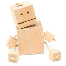 Load image into Gallery viewer, Unfinished Wooden Blocks 3/4", Pack of 100 Small Wood Cubes for Crafts and DIY Décor, by Woodpeckers