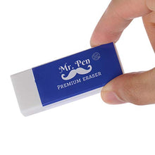 Load image into Gallery viewer, Mr. Pen Pencil Erasers, White, Large, Pack of 10