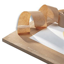 Load image into Gallery viewer, Looneng Water Activated Gummed Kraft Paper Tape - 24mm Width x 54.7 yd Length - Stretching Paper, Tamper Evident
