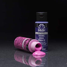Load image into Gallery viewer, FolkArt Gloss Finish Acrylic Enamel Craft Set Designed for Beginners and Artists, Non-Toxic Formula Perfect for Glass and Ceramic Painting, Sixteen 2 oz Bottles, 32 Ounce