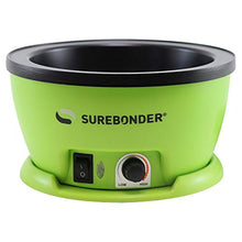 Load image into Gallery viewer, Surebonder Electric Hot Glue Skillet, Adjustable Temperature 225-400 F, 5-1/4" Diameter, 1-in Depth, Dip Crafts Directly Into Pot of Hot Glue