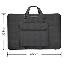 Load image into Gallery viewer, 1st Place Products Premium Art Portfolio Case - 32 x 42 Inches Soft Sided - Water Resistant - Carry All - Great for LCD Screens, Monitors & TVs - Shoulder Straps & Carry Handle