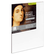Load image into Gallery viewer, Ampersand Art Supply Wood Gesso Artist Painting Panel: Primed Smooth, 8"x10", 1/8 Inch Depth
