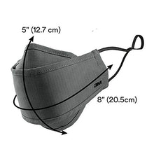 Load image into Gallery viewer, 3M Daily Face Mask, Reusable, Washable, Adjustable Ear Loops, Lightweight Cotton Fabric, 3 Pack