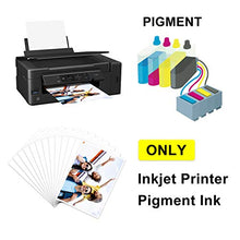 Load image into Gallery viewer, Water Slide Decal Paper Inkjet 20 Sheets A4 Size Premium Water Slide Transfer Paper Clear Transparent Printable Waterslide Paper for Tumblers, Mugs, Glasses DIY
