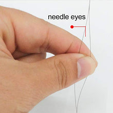 Load image into Gallery viewer, 18 Pieces Beading Needles, 6 Sizes Seed Beads Needles Big Eye Beading Needles Collapsible Beading Needles Set for Jewelry Making with Needle Bottle