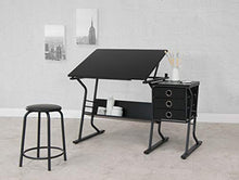 Load image into Gallery viewer, SD STUDIO DESIGNS Eclipse Craft Center in Black / Black 13365