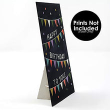 Load image into Gallery viewer, Lineco, Pack of 25, 5" White Adhesive Easel Back Self Stick, Double Wing. Display Your Signs, Crafts, Pictures, Art, Prints. Easy and Quick Application. Poster & Art Stand.