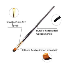 Load image into Gallery viewer, Lasten 21 Pcs Artist Paint Brush Set for Acrylic Watercolor Oil Gouache Painting, Professional Paint Brushes Nylon Hair Paint Brushes with Palette Knife Sponge and Storage Case