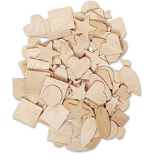 Load image into Gallery viewer, Creativity Street Natural Wood Shapes - 1000 Piece Assortment