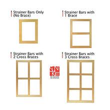 Load image into Gallery viewer, Cross Braces for Wooden Stretcher Bars/Stretching Strips, 5.5" to 69.5" in Length : Art Canvas Frames, DIY - 49.5" for 52" 1Pcs