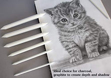 Load image into Gallery viewer, Norocme 12 PCS Blending Stumps and Tortillions Paper Art Blenders with Sandpaper Pencil Sharpener Pointer for Student Artist Charcoal Sketch Drawing Tools