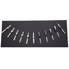 Load image into Gallery viewer, AIVN Calligraphy Set with Calligraphy Pen, 2 Color Inks, 12 Nibs and Pen Holder