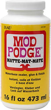 Load image into Gallery viewer, Mod Podge CS11302 Waterbase Sealer, Glue and Finish, 16 oz, Matte, 16 Ounce