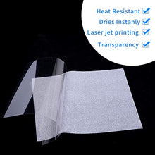 Load image into Gallery viewer, Optiazure Transparency Film, Overhead Projector Film for Laser Jet Printer and Copier, Letter Size 100Pack Sheets