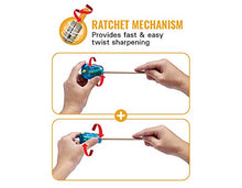 Load image into Gallery viewer, Bostitch Office Twist-N-Sharp Manual Pencil Sharpener, Single Hole, 3-Pack