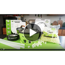 Load image into Gallery viewer, Surebonder Electric Hot Glue Skillet, Adjustable Temperature 225-400 F, 5-1/4" Diameter, 1-in Depth, Dip Crafts Directly Into Pot of Hot Glue